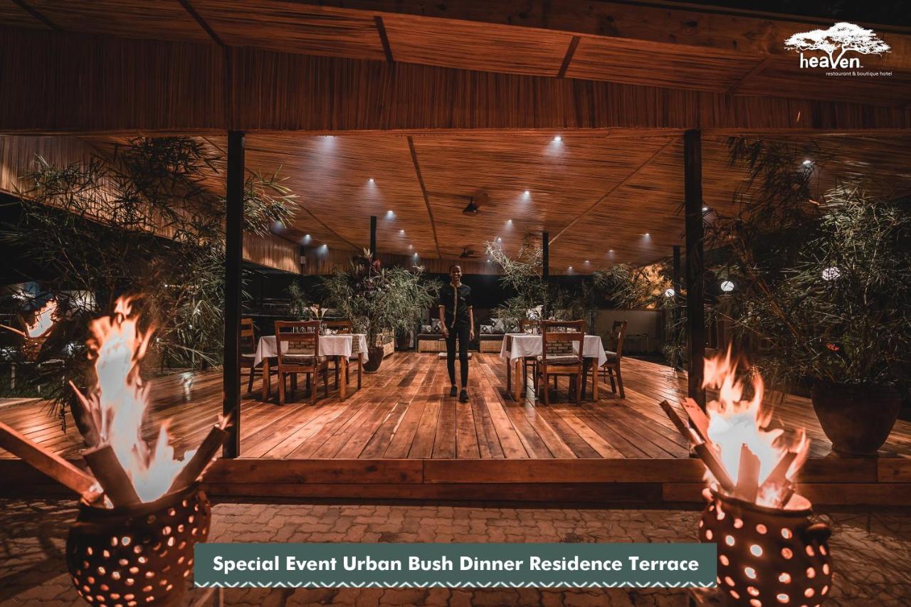 Heaven Restaurant & Boutique Hotel كيغالي المظهر الخارجي الصورة